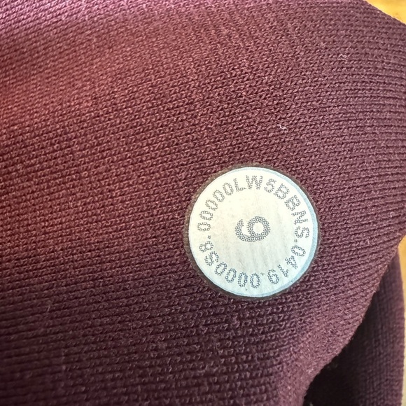 Lululemon Zoned In Tight 27" Cassis Burgundy Size 6 - Picture 12 of 16